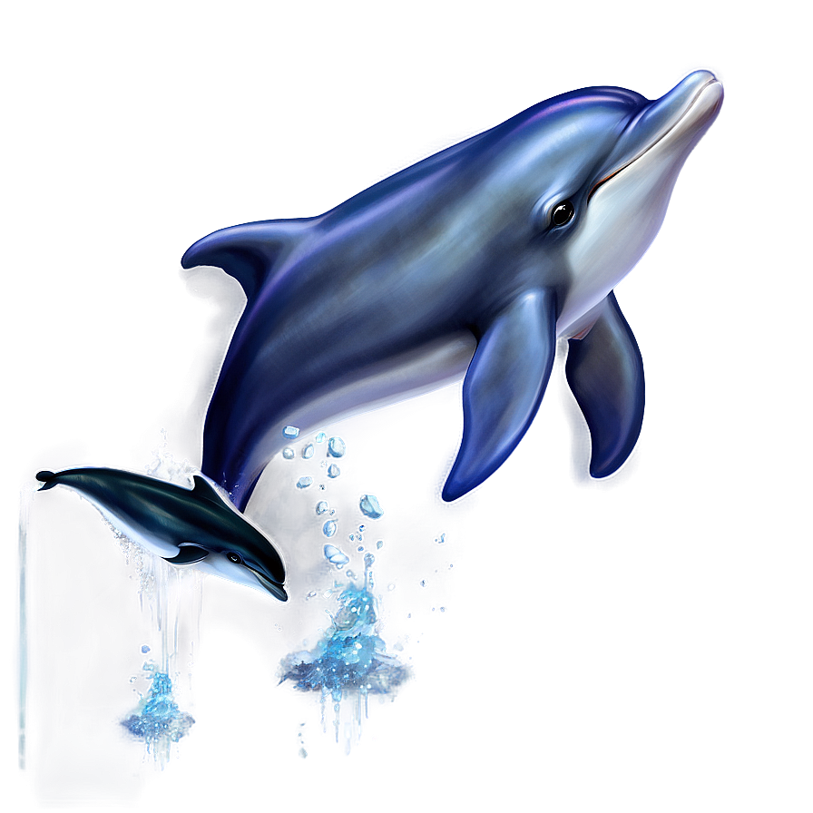 Cute Dolphin Png Btv PNG Image