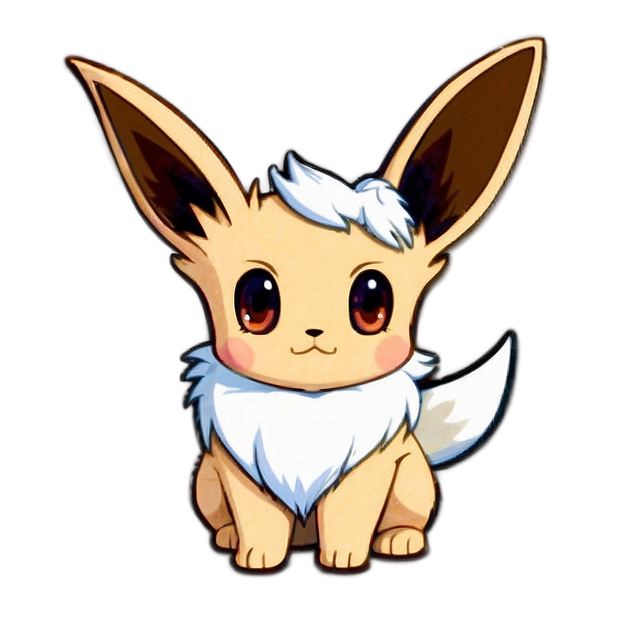 Cute Eevee Wallpaper Png Pab PNG Image