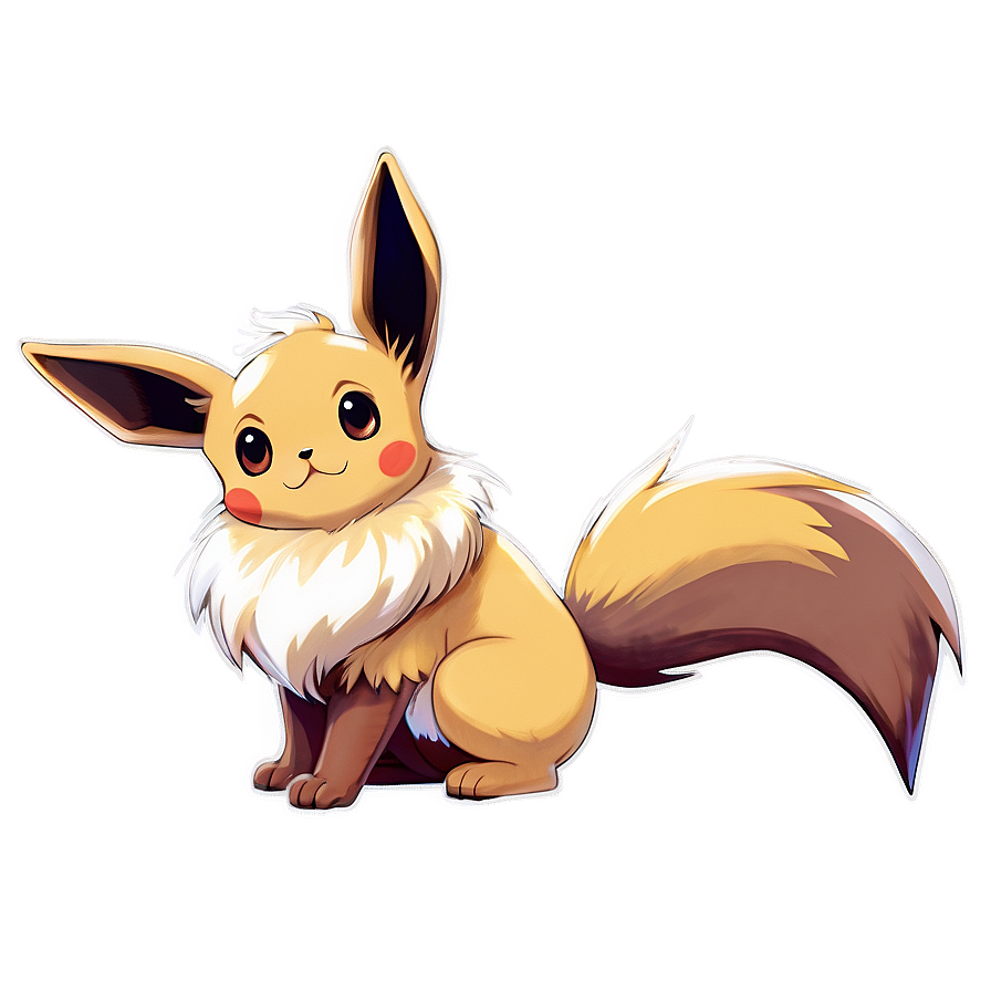 Cute Eevee Wallpaper Png Yes PNG Image