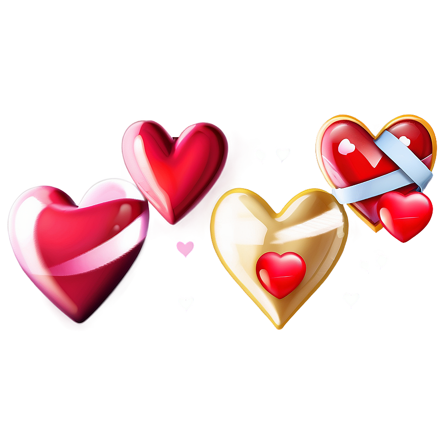 Cute Emoji Hearts Png Pgm PNG Image