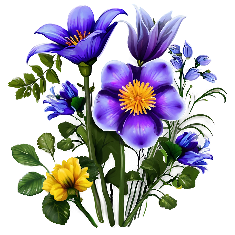 Cute Flower Backgrounds Png 89 PNG Image