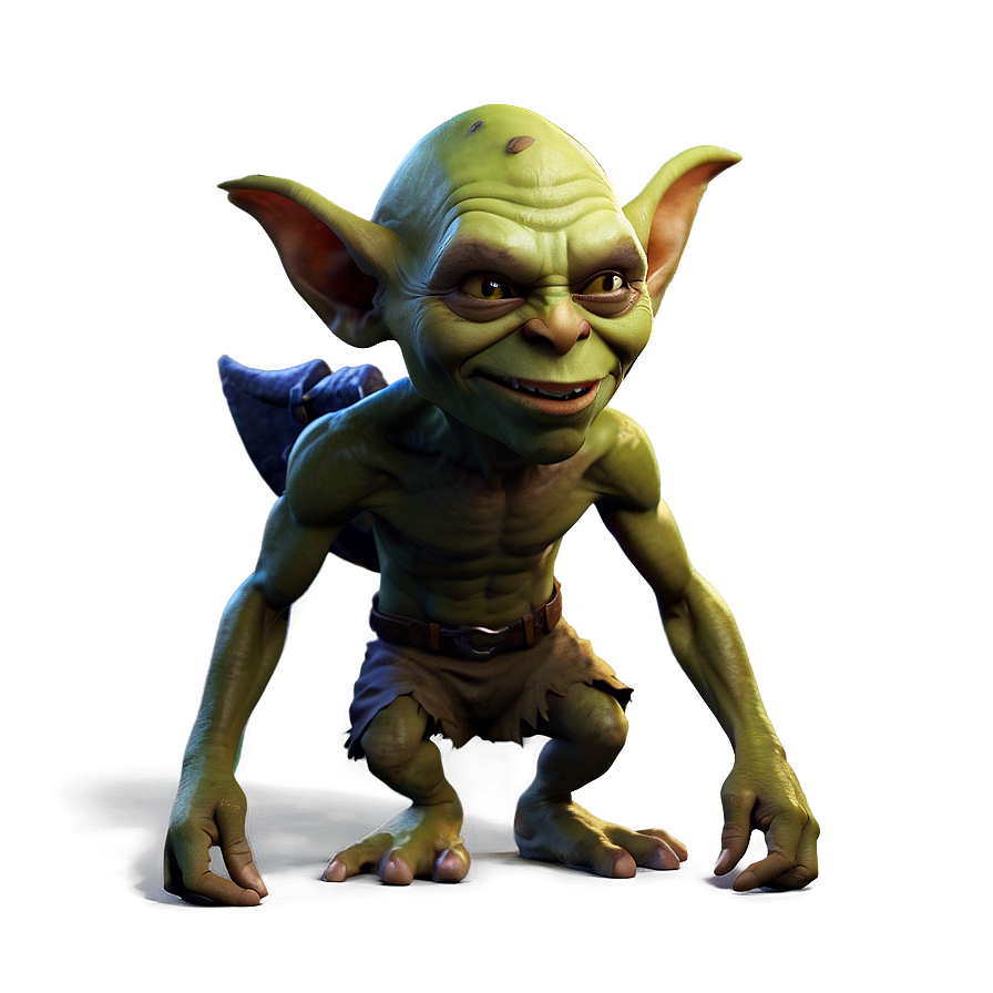 Cute Goblin Character Png Lpf PNG Image