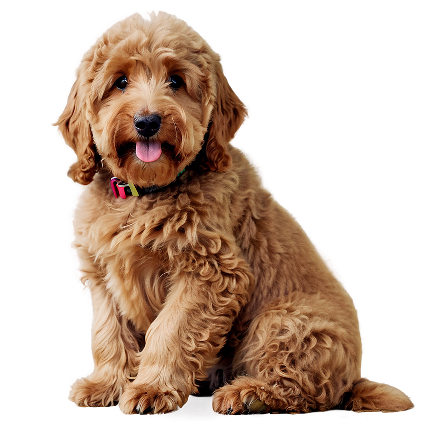 Cute Goldendoodle Dog Png 06262024 PNG Image