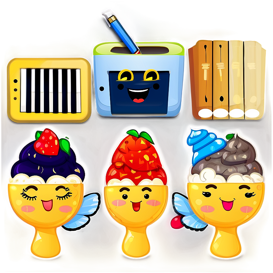 Cute Goodnotes Stickers Png 22 PNG Image