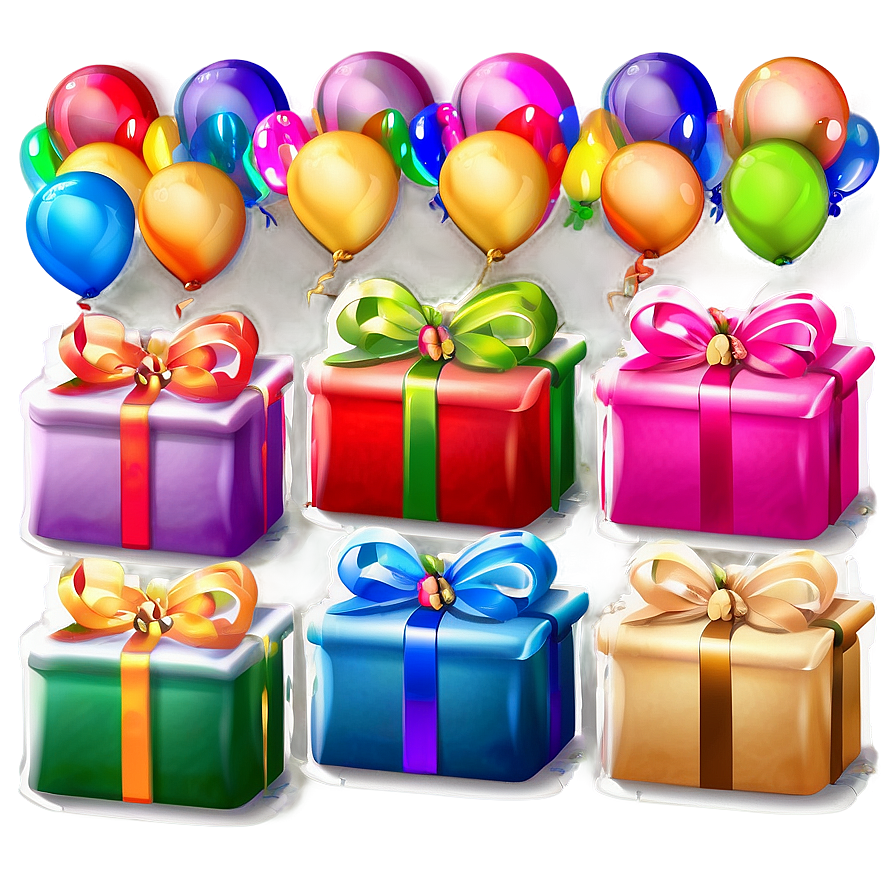 Cute Happy Birthday Card Png Tmn PNG Image