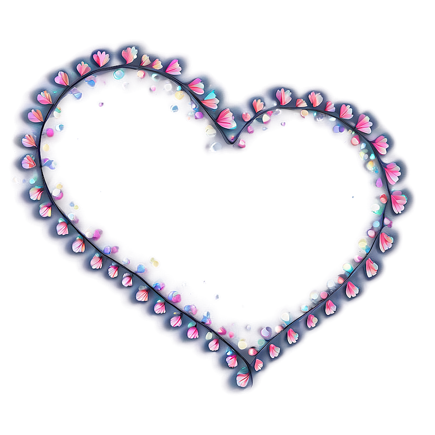 Cute Heart Overlay Png Dya PNG Image