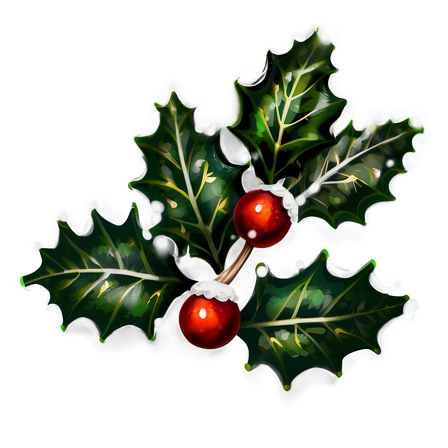 Cute Holly Png 05252024 PNG Image