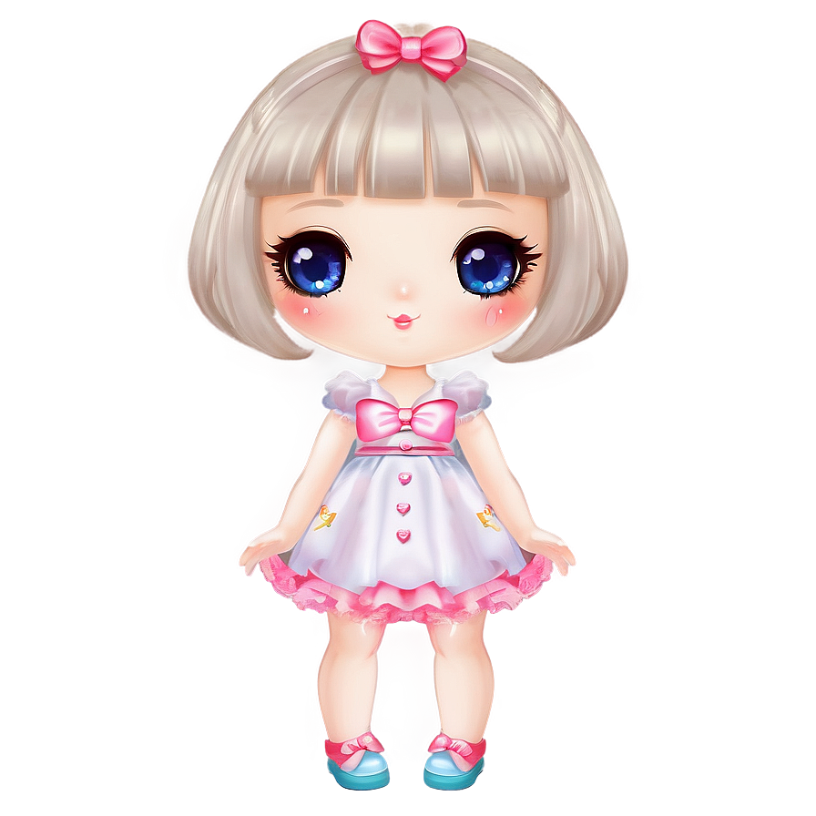 Cute Kawaii Doll Png Nfo PNG Image