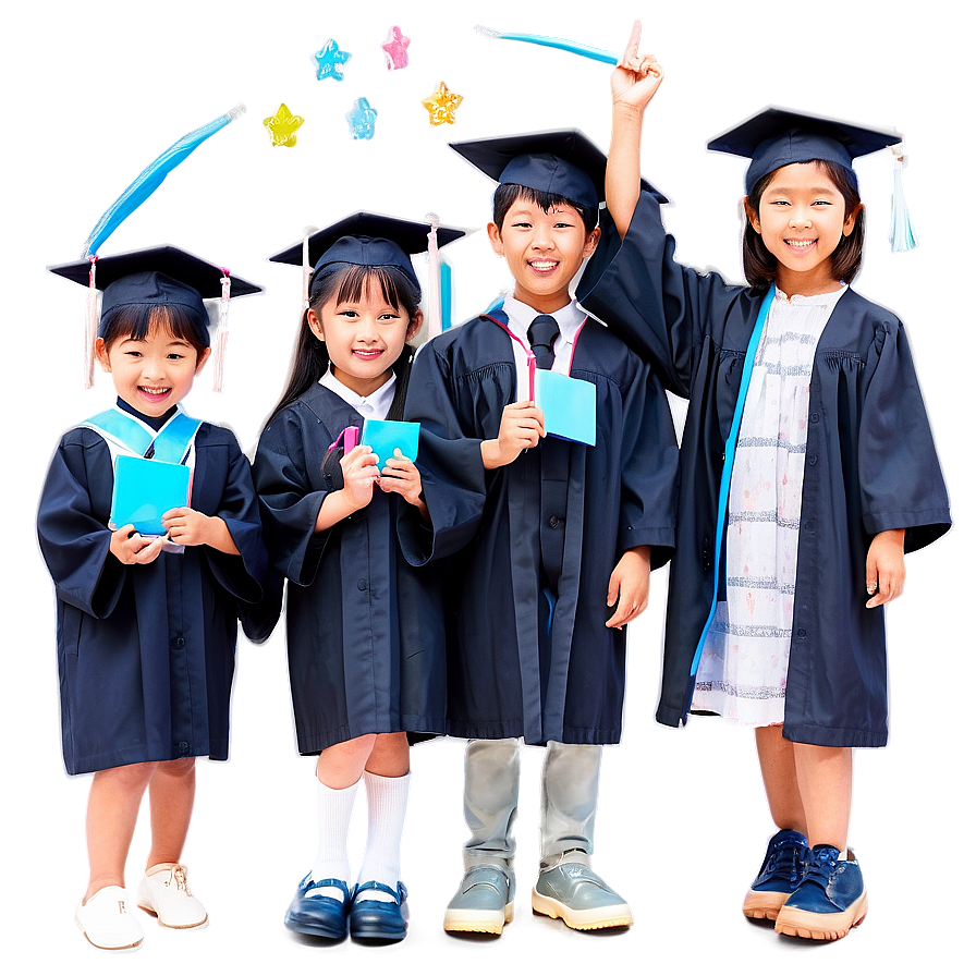 Cute Kindergarten Graduation Ceremony Png 38 PNG Image