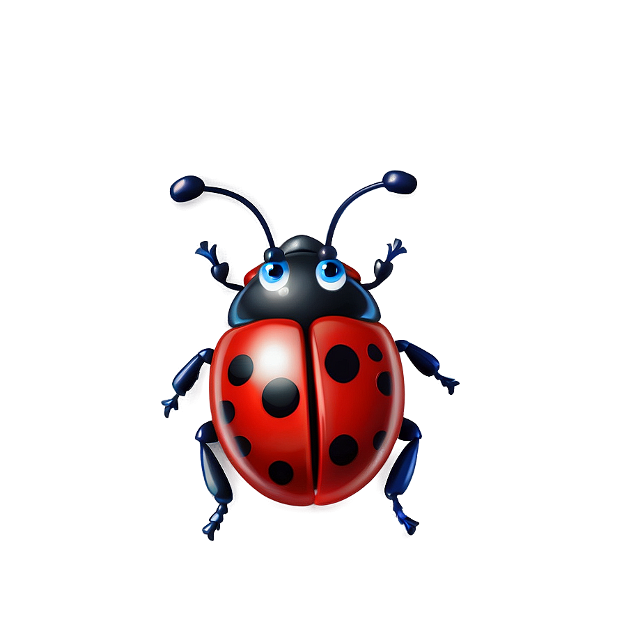 Cute Ladybug Png Lit PNG Image