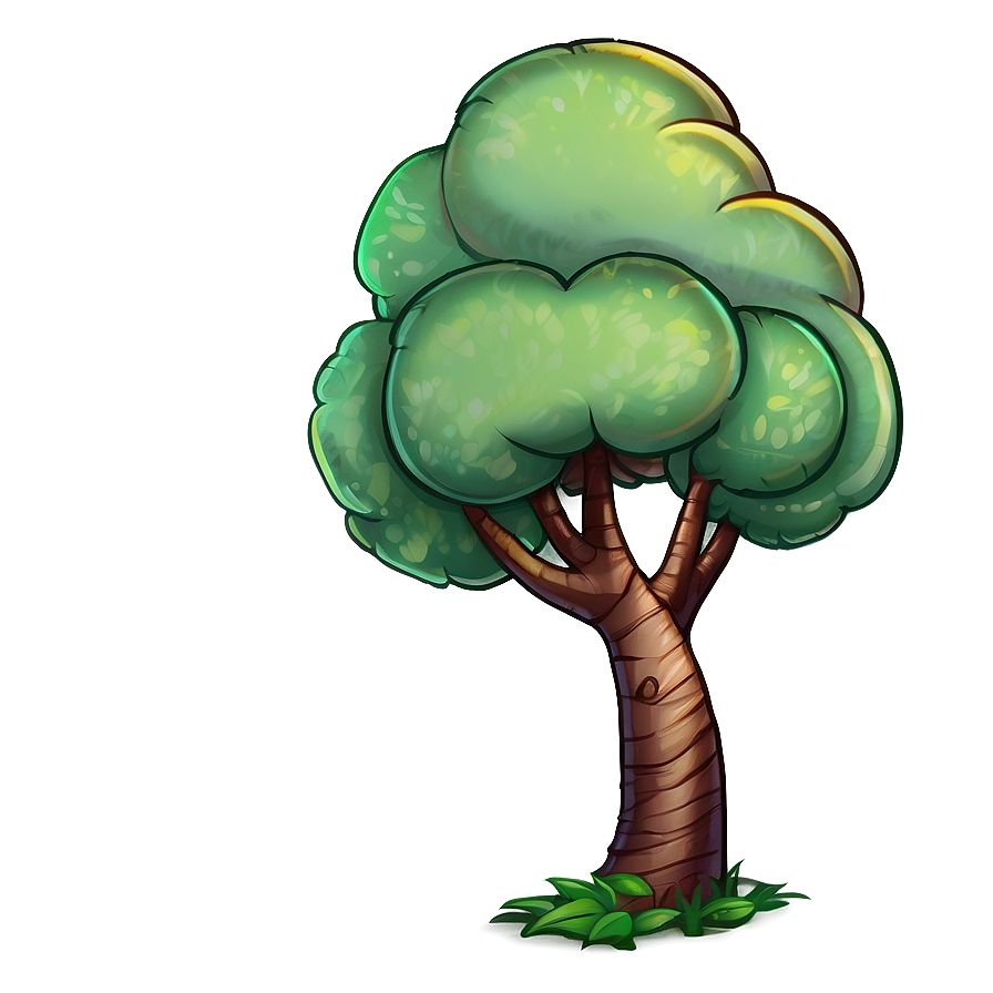 Cute Little Tree Drawing Png 06132024 PNG Image