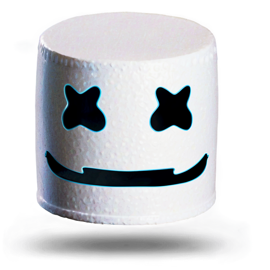 Cute Marshmello Head Png 86 PNG Image