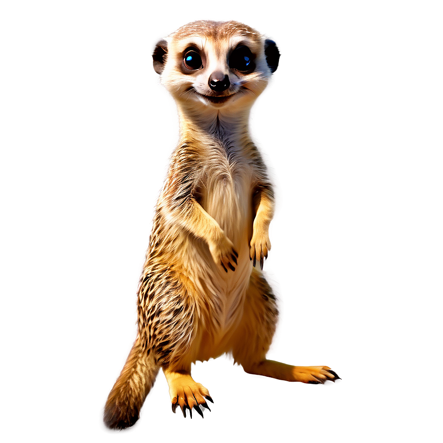 Cute Meerkat Cartoon Png Lkb47 PNG Image