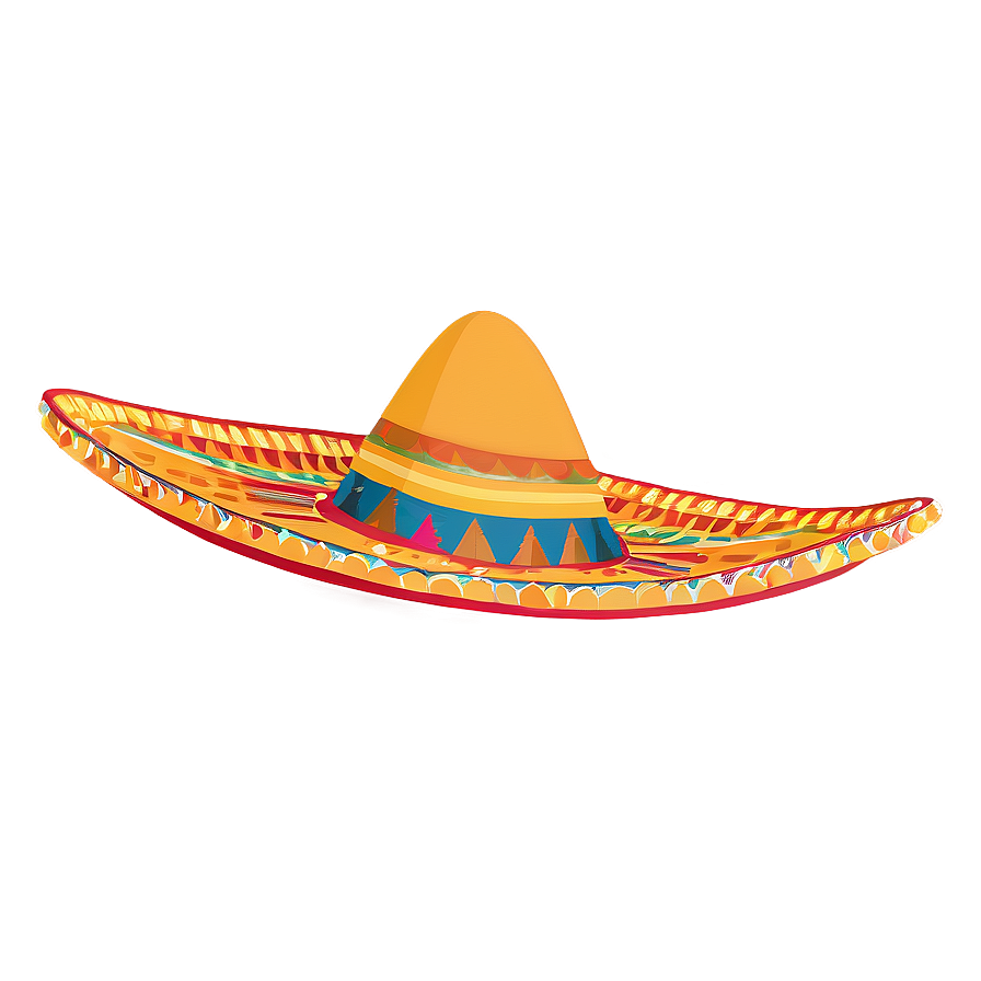 Cute Mexican Hat Png 06122024 PNG Image