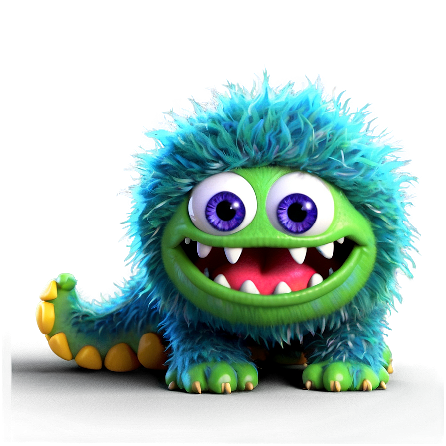 Cute Monster C PNG Image