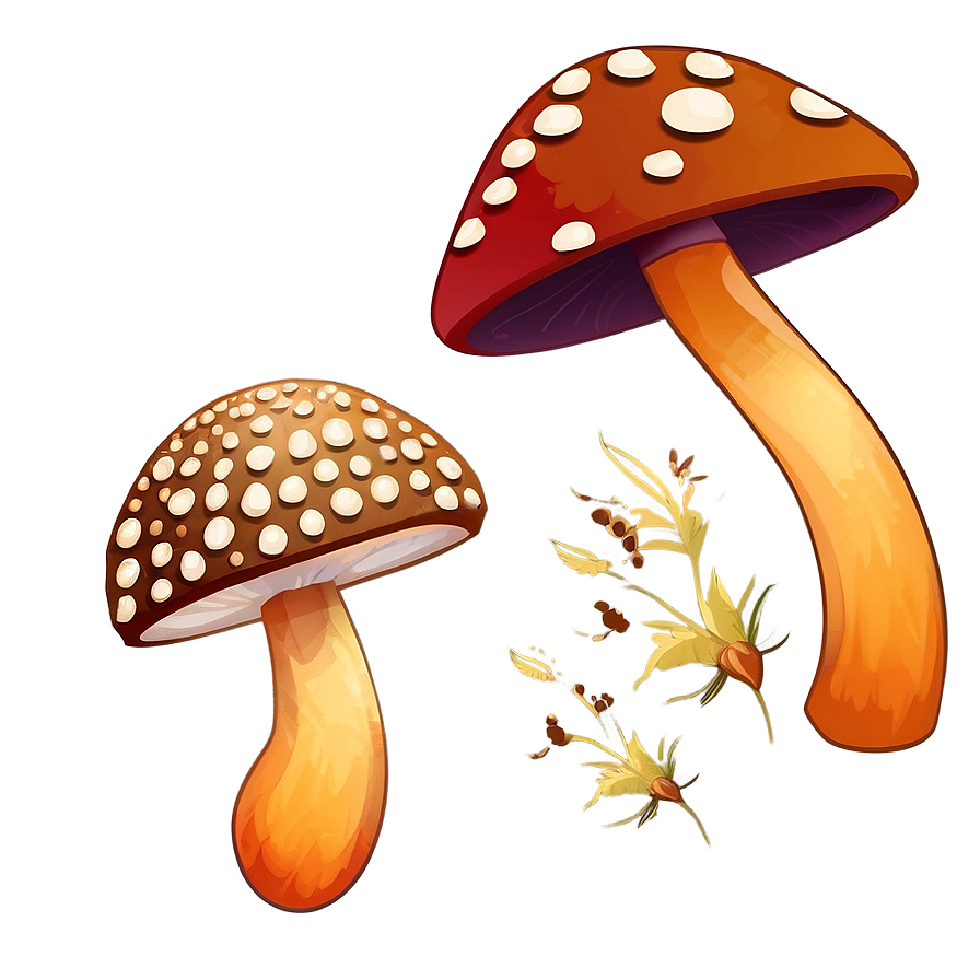 Cute Mushroom Png 05032024 PNG Image