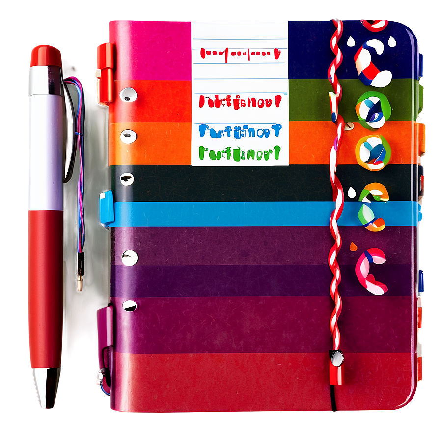 Cute Notebook Png Yjs65 PNG Image