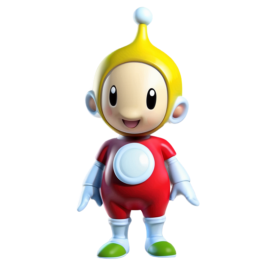 Cute Olimar Drawing Png 8 PNG Image