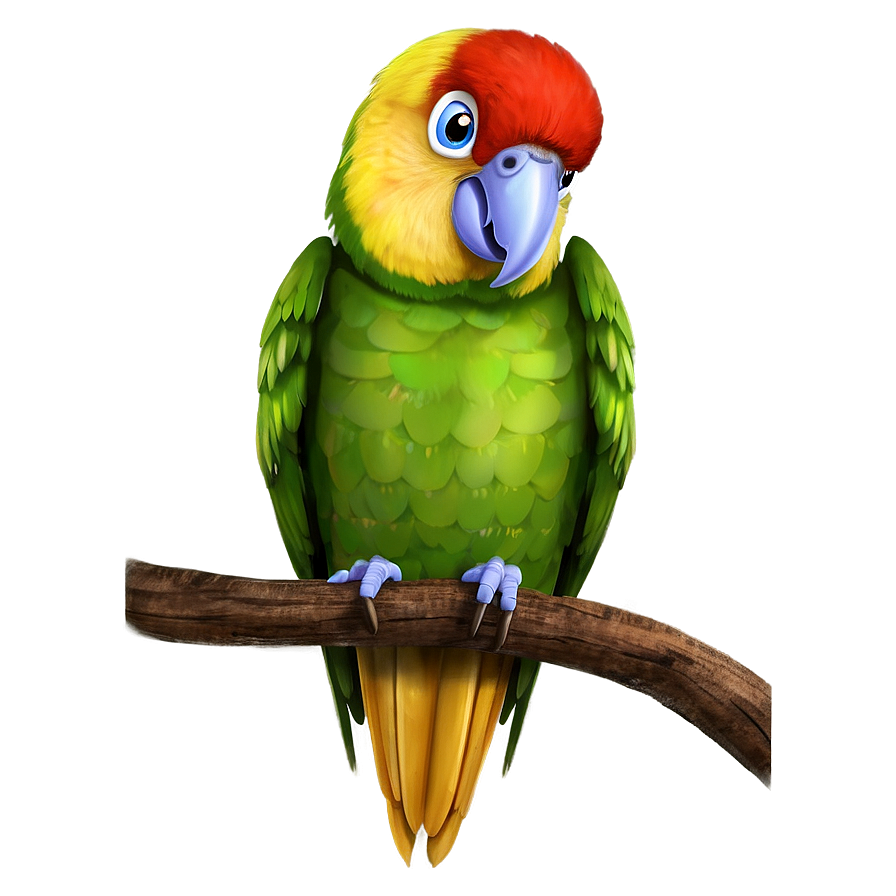 Cute Parrot Png Kbx PNG Image