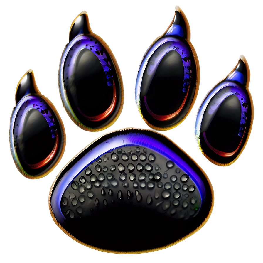 Cute Paw Print Graphic Png 05042024 PNG Image