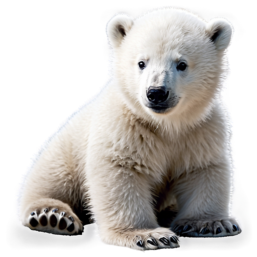 Cute Polar Bear Cub Png 05032024 PNG Image