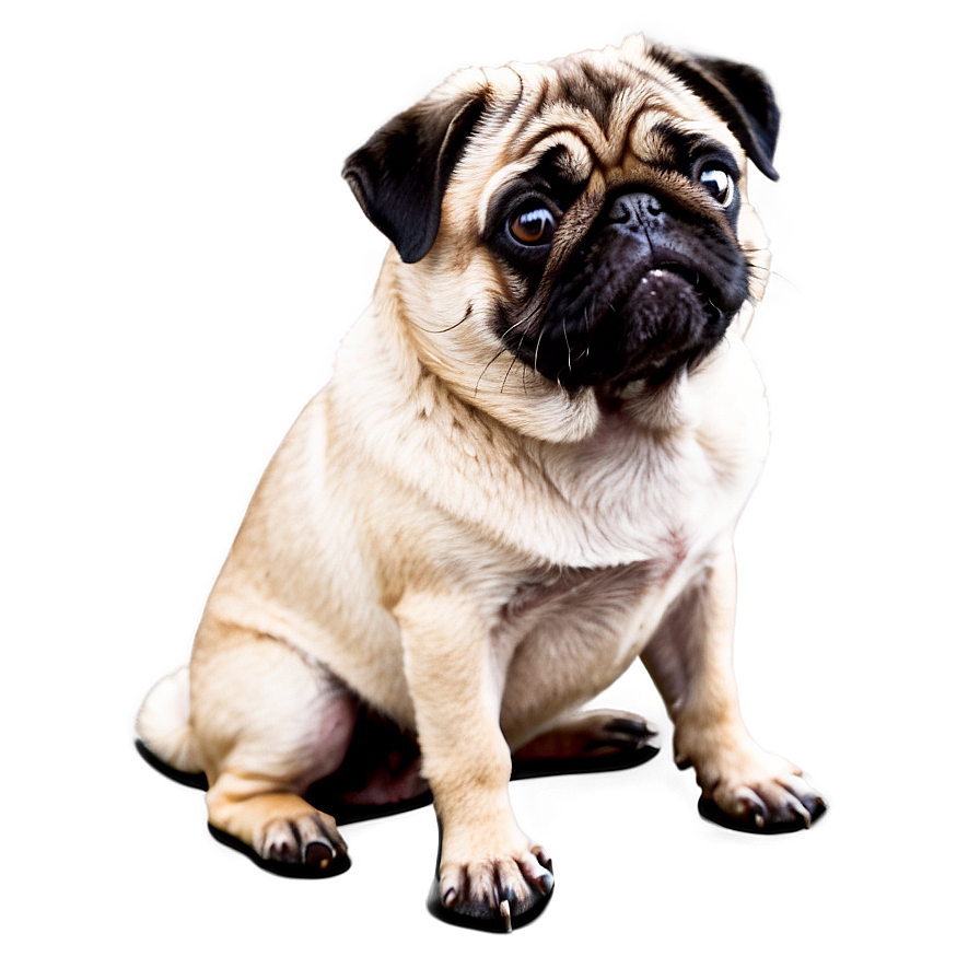 Cute Pug Dog Png Rkl PNG Image