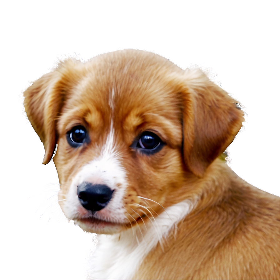 Cute Puppy Png Vge PNG Image