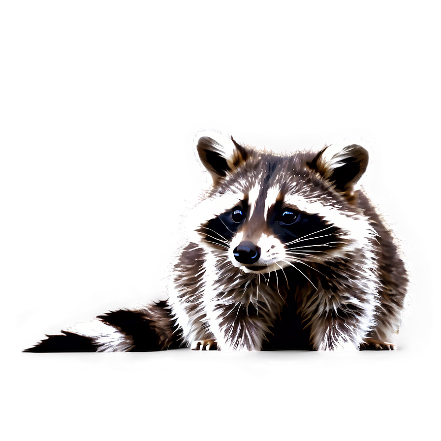 Cute Raccoon Png Lau PNG Image