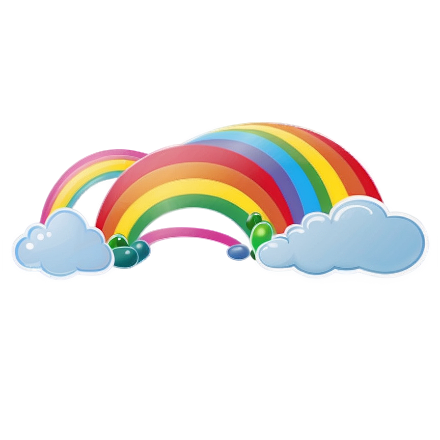 Cute Rainbow Png Ctq43 PNG Image