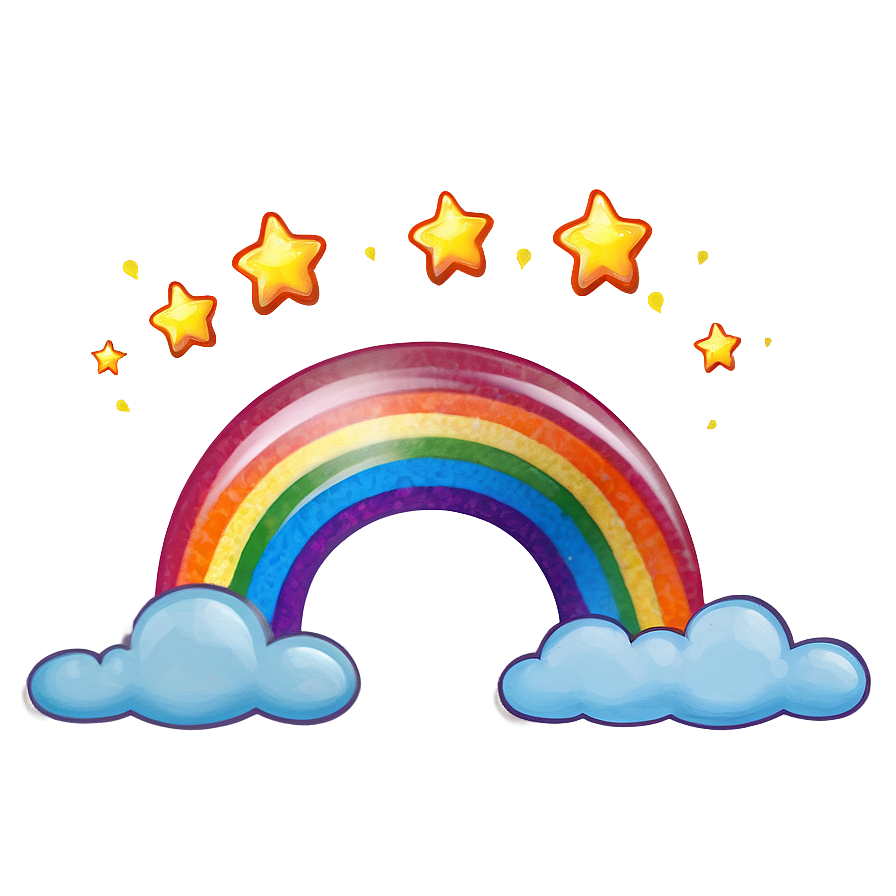 Cute Rainbow Png Jac PNG Image