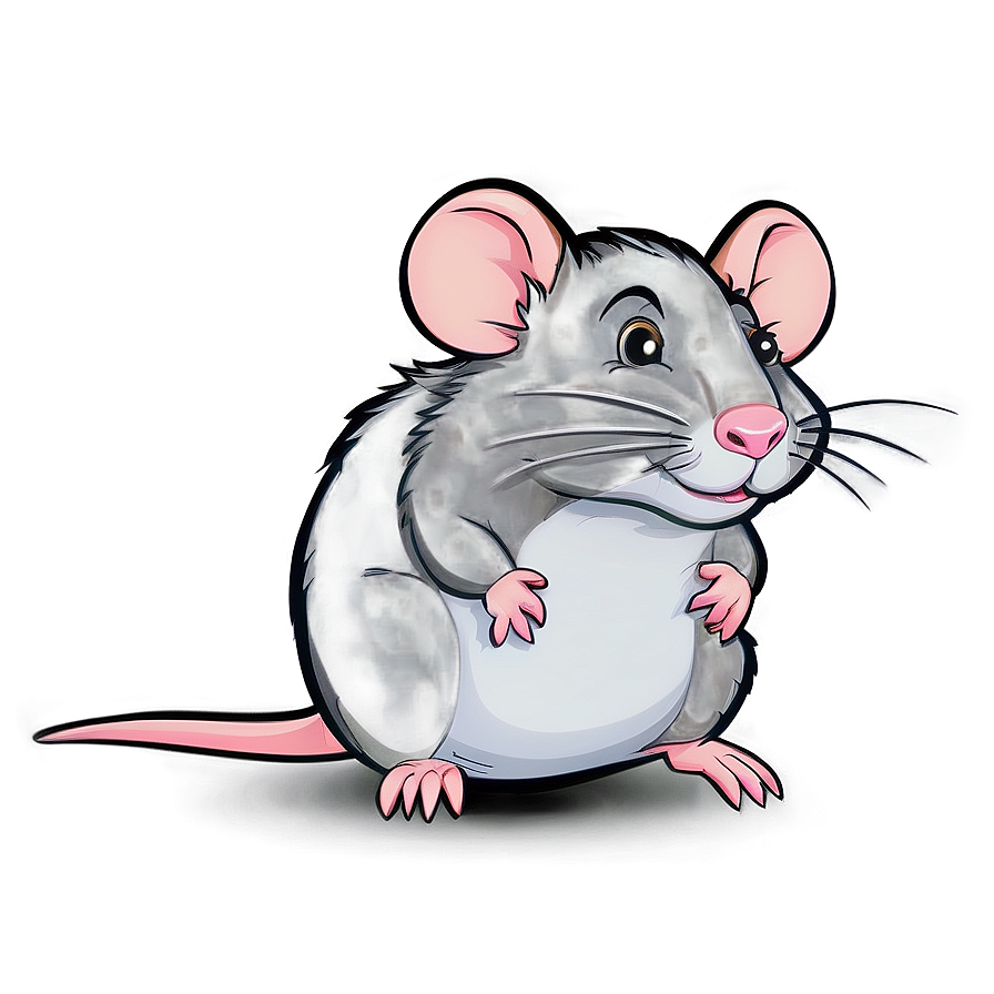 Cute Rat Cartoon Png Lrk73 PNG Image