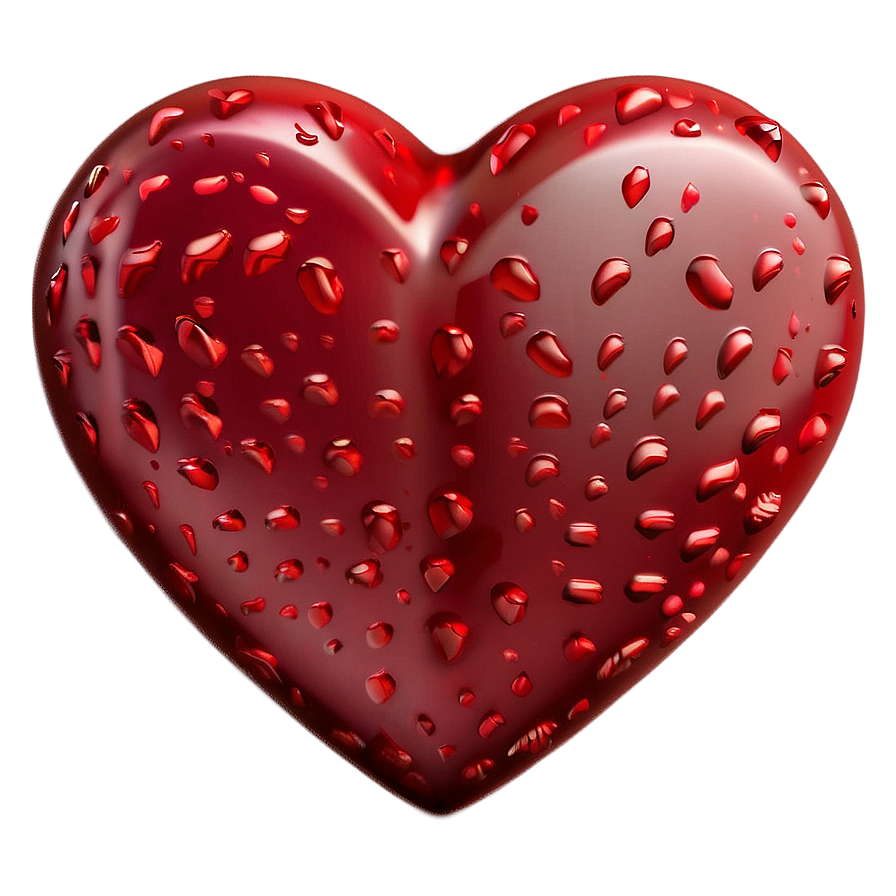 Cute Red Heart Emoji Png 20 PNG Image