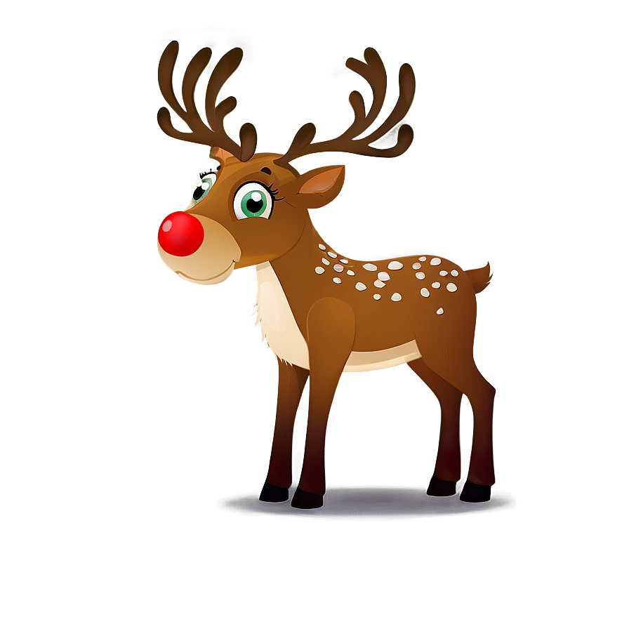 Cute Reindeer Png Omb PNG Image