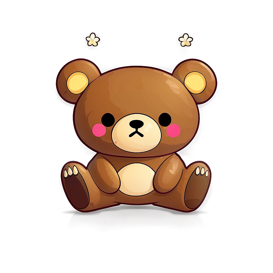 Cute Rilakkuma Bear Png Lsa PNG Image