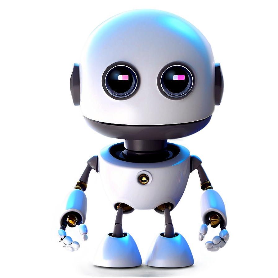 Cute Robot Character Design Png Idd PNG Image