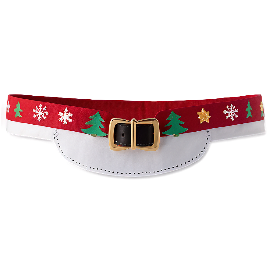 Cute Santa Belt For Kids Png Gxn79 PNG Image