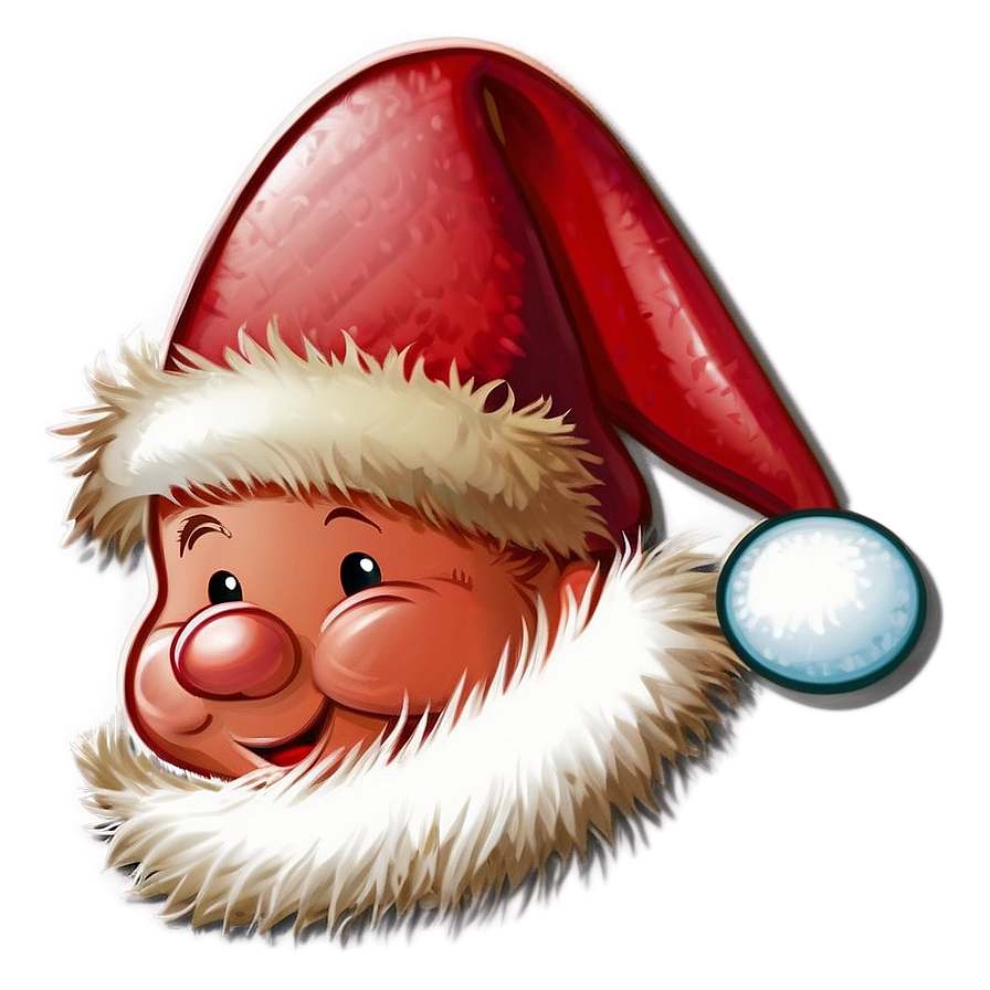 Cute Santa Hat Clipart Png Eii2 PNG Image