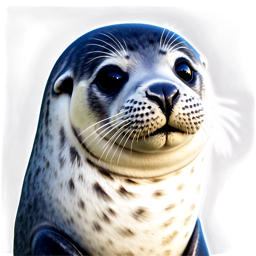 Cute Seal Illustration Png Dtl PNG Image