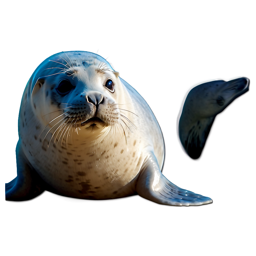 Cute Seal Illustration Png Xhh9 PNG Image