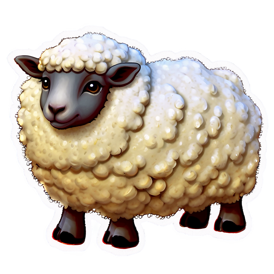 Cute Sheep Png Ugr51 PNG Image