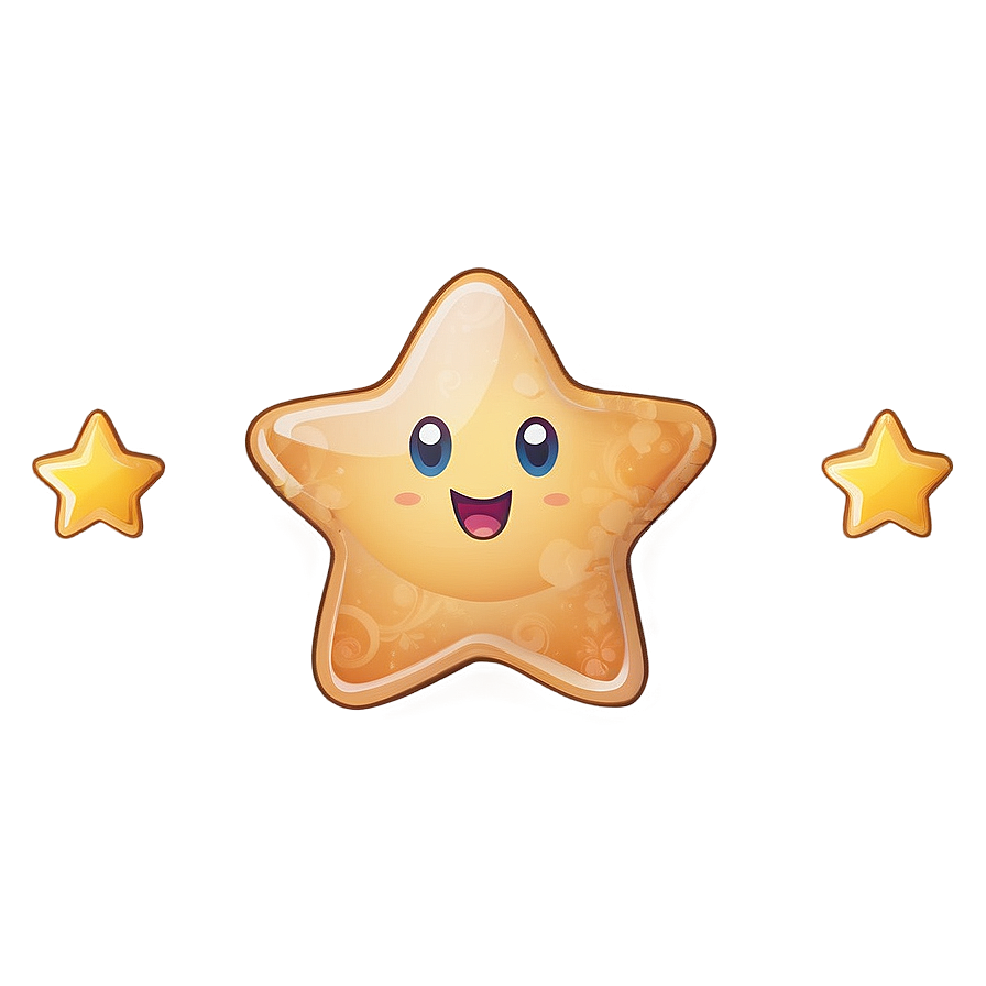 Cute Star Icon Png Sem PNG Image