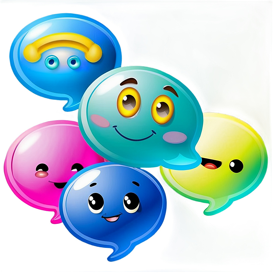 Cute Talk Bubble Png 06122024 PNG Image