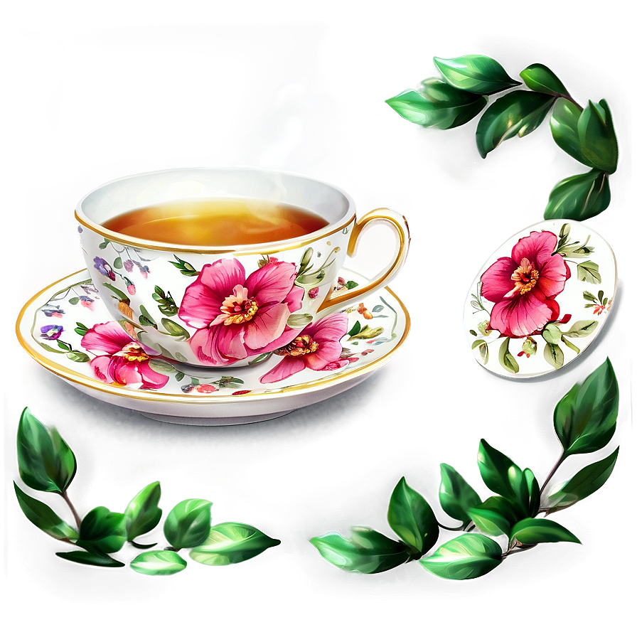 Cute Tea Cup Png Yww13 PNG Image