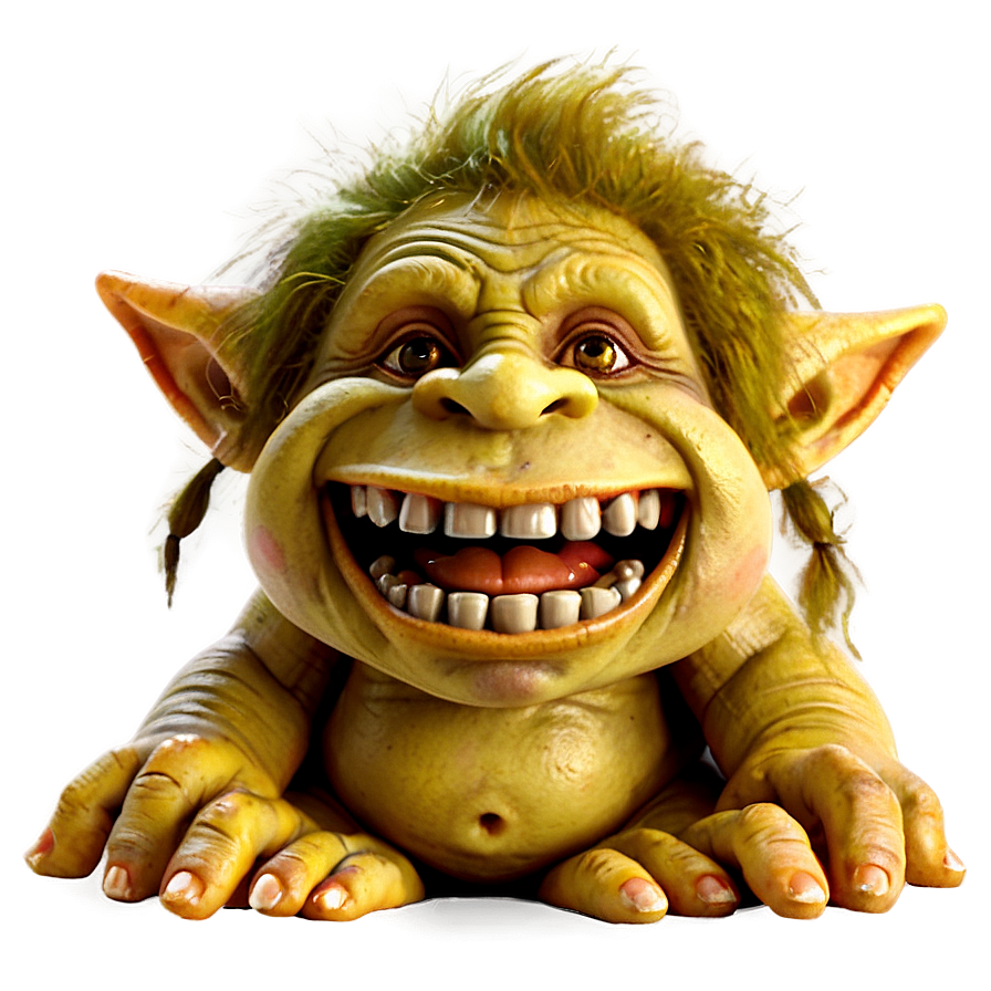 Cute Troll Figure Png Fas PNG Image