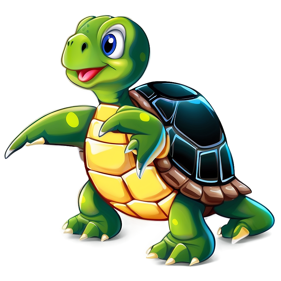 Cute Turtle Cartoon Png Wvd PNG Image