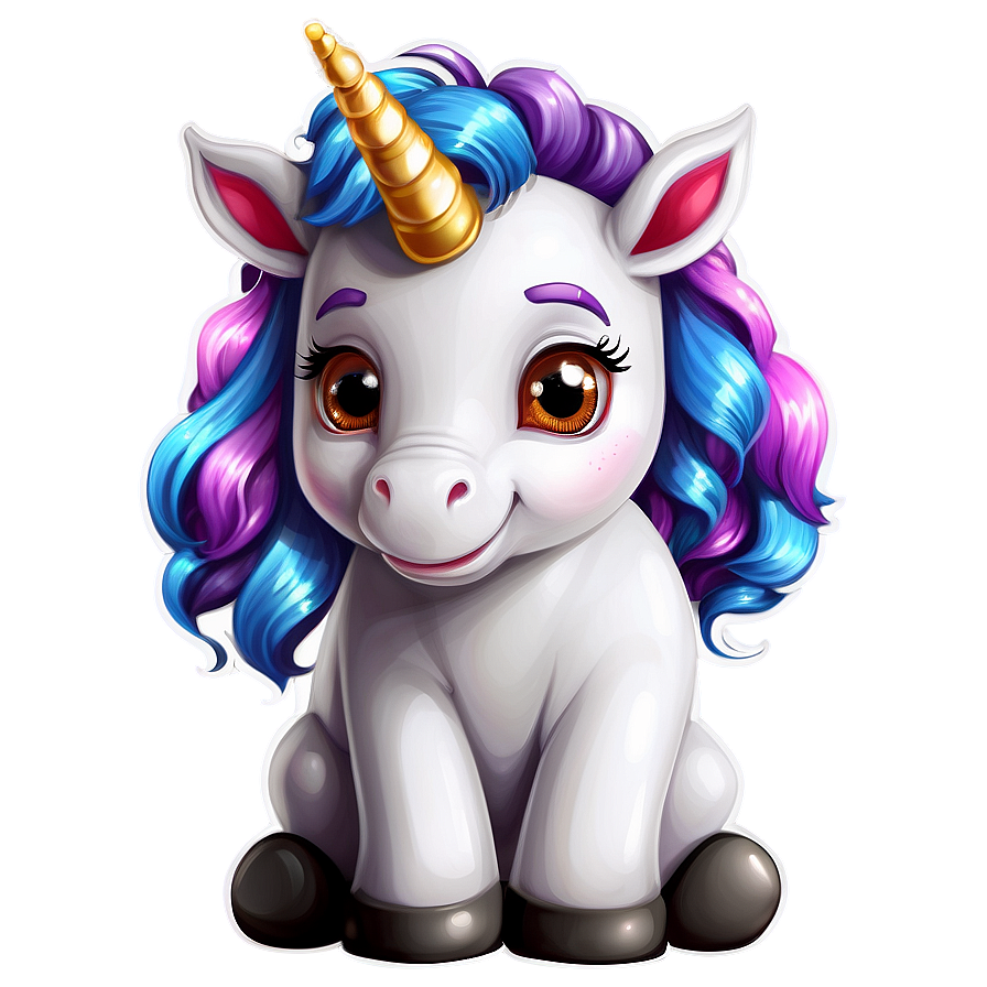 Cute Unicorn Clipart Png 92 PNG Image