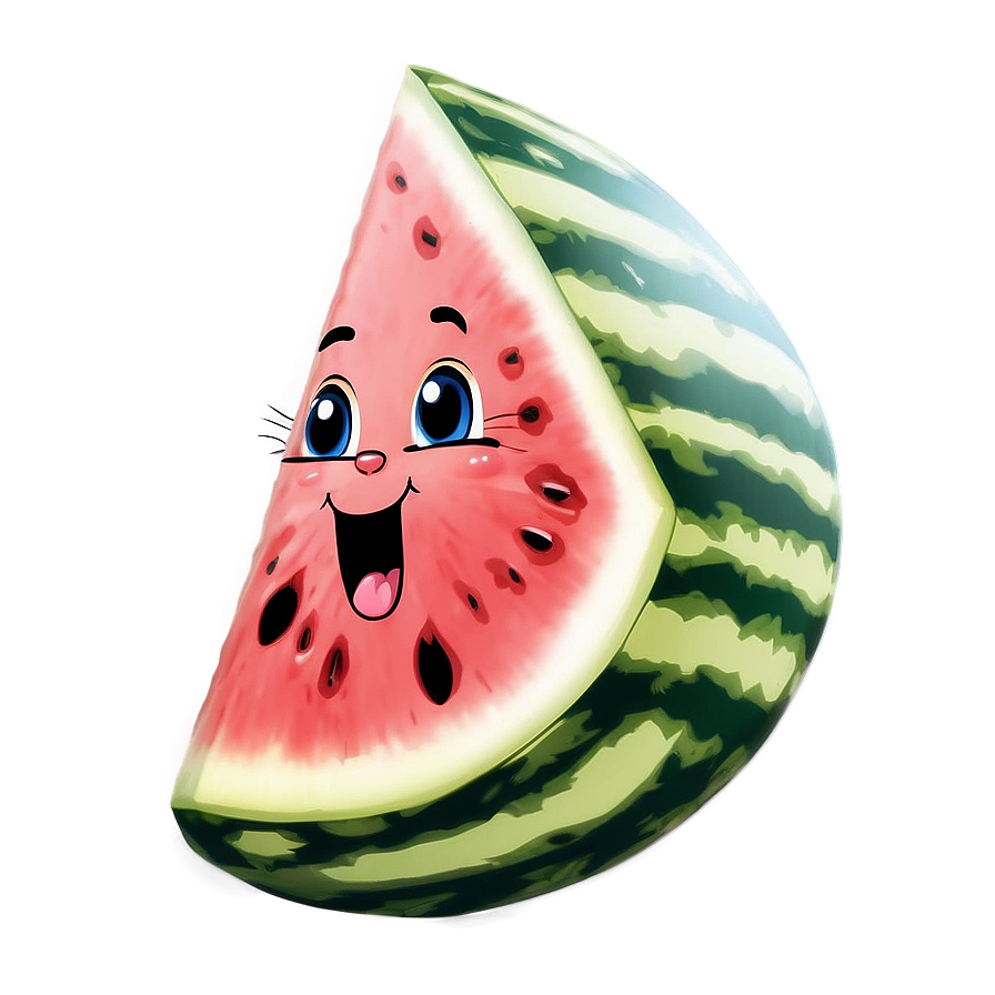 Cute Watermelon Png 05232024 PNG Image