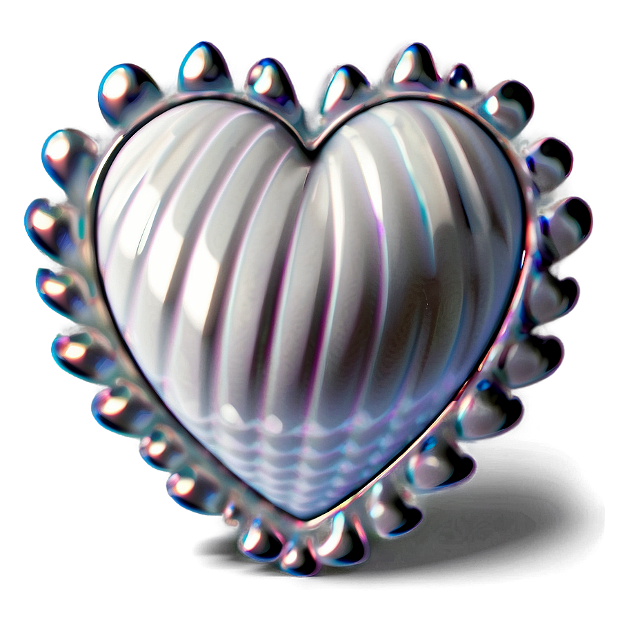 Cute White Hearts Png Rxk32 PNG Image