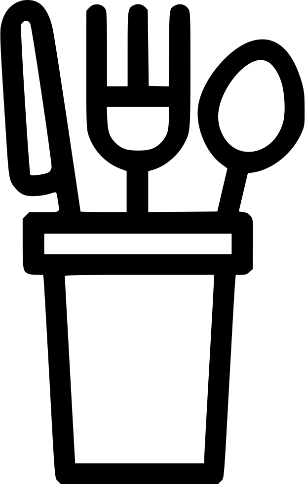 Cutlery Icon Graphic PNG Image