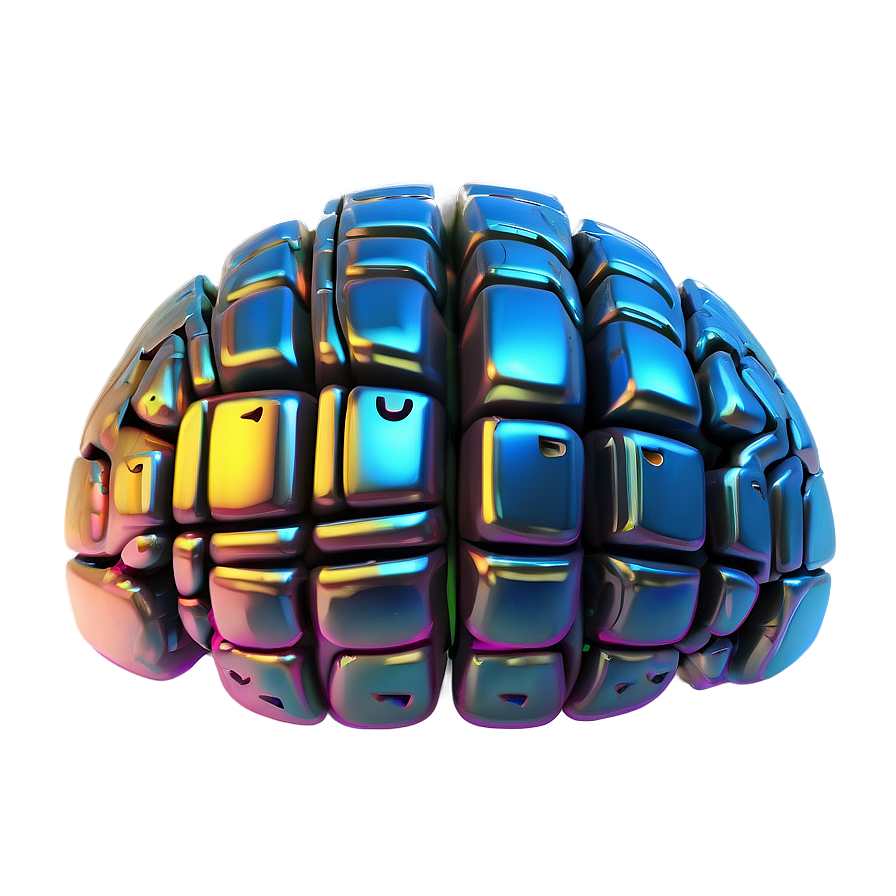 Cyber Brain Png 04292024 PNG Image